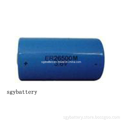 Er26500m 3.6V 6500mAh Lithium Battery